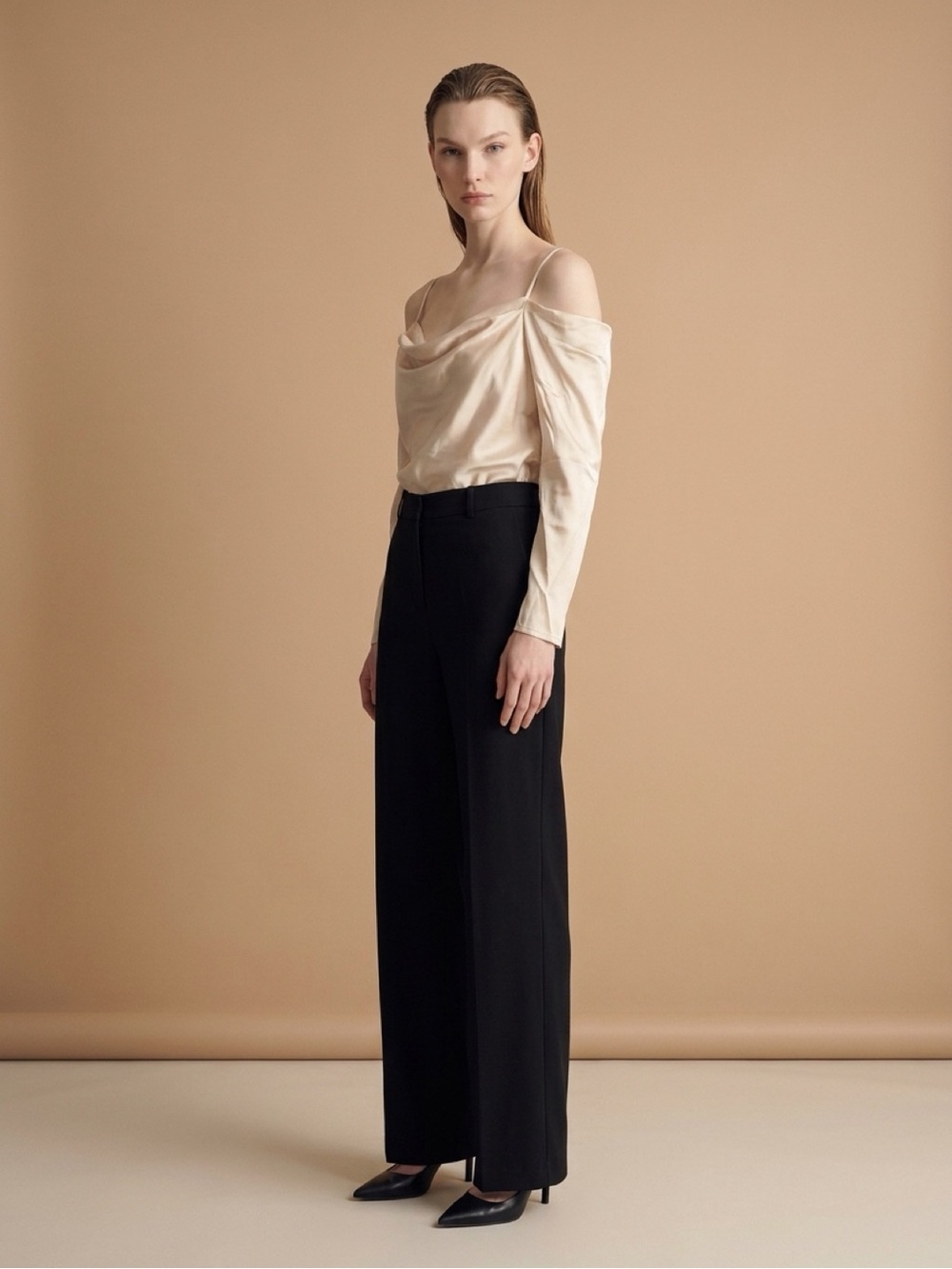 City ChicSatin Off Shoulder top